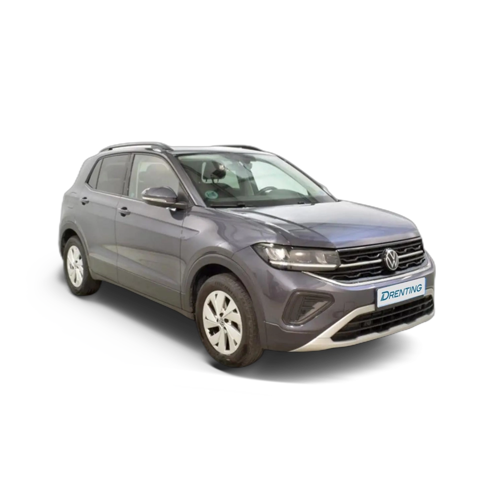 Renting Volkswagen T-Cross 1.0 TSI Más 85kW Gris