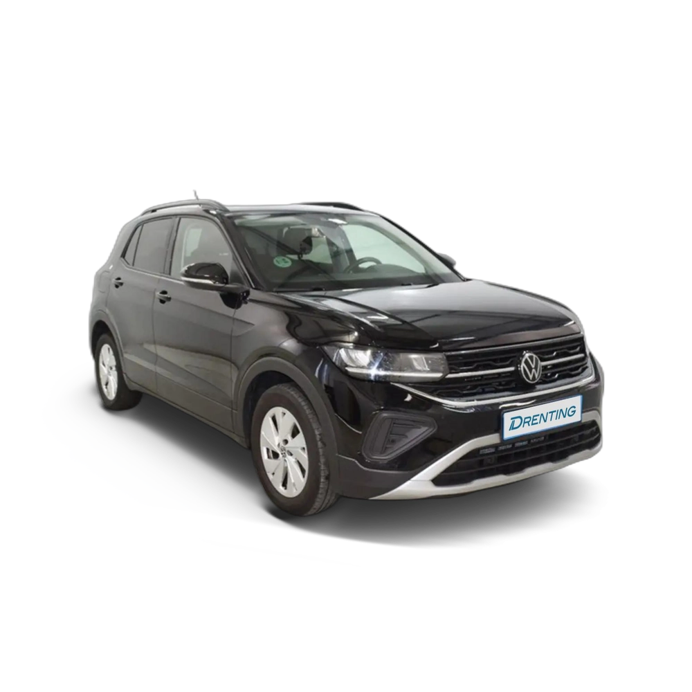 Renting Volkswagen T-Cross 1.0 TSI Más 85kW Negro 1