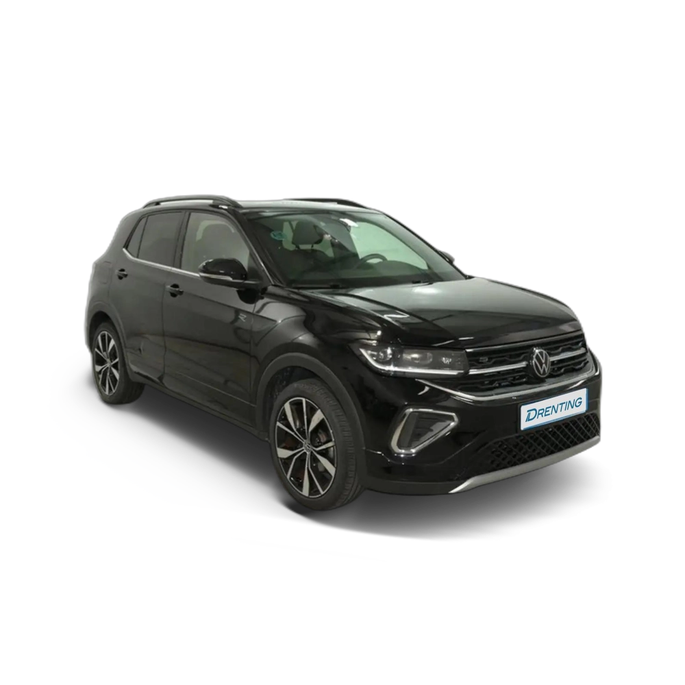 Renting Volkswagen T-Cross 1.0 TSI R-Line 85kW Negro