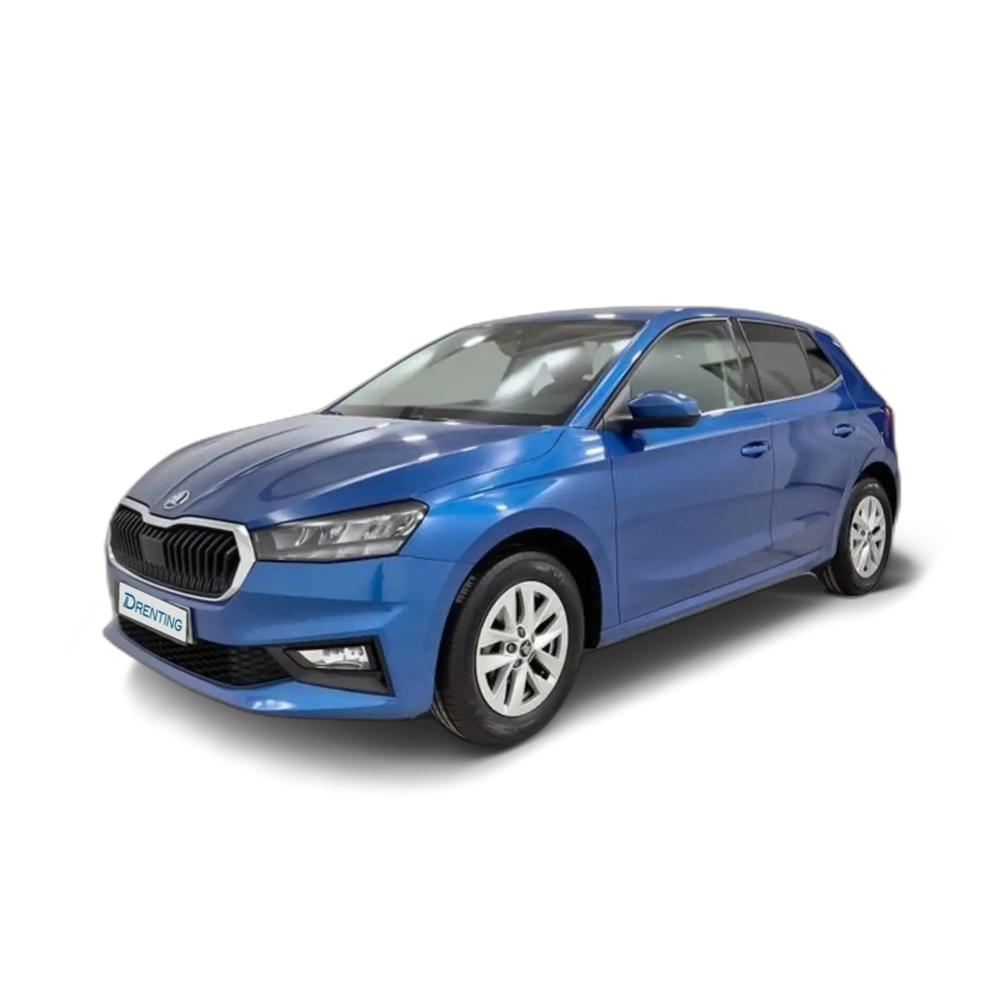 Renting Skoda Fabia 1.0 TSI Selection 70kW Azul 1