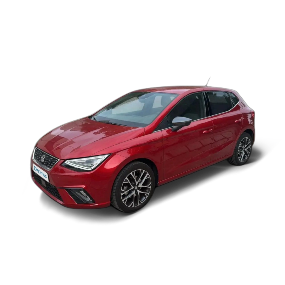 Renting SEAT Ibiza 1.0 TSI S&amp;S Xcellence 110 Rojo