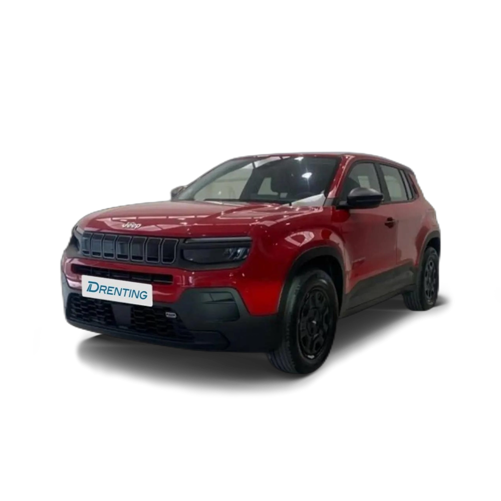 Renting Jeep Avenger 1 1.2 G 74kW (100CV) Rojo