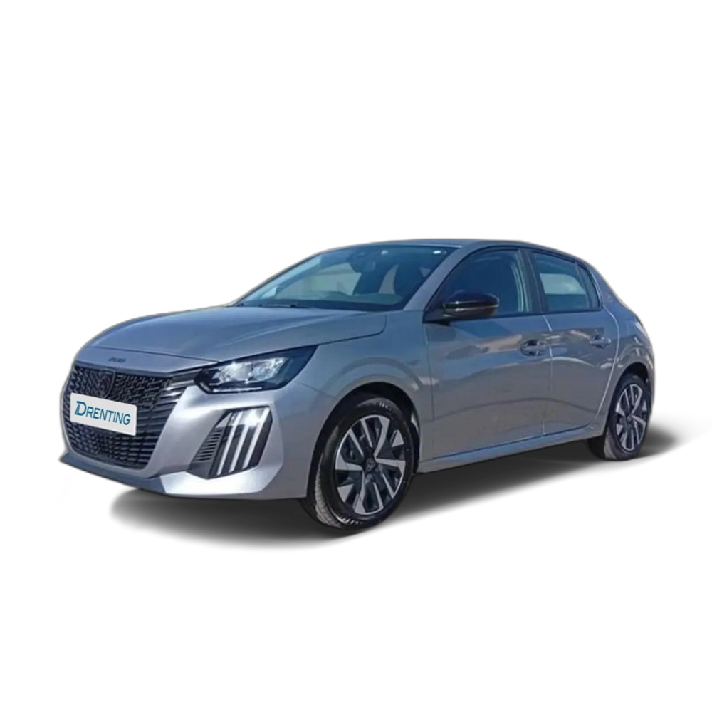 Renting Peugeot 208 1.2 Hybrid Style e-DCS6 110 Gris