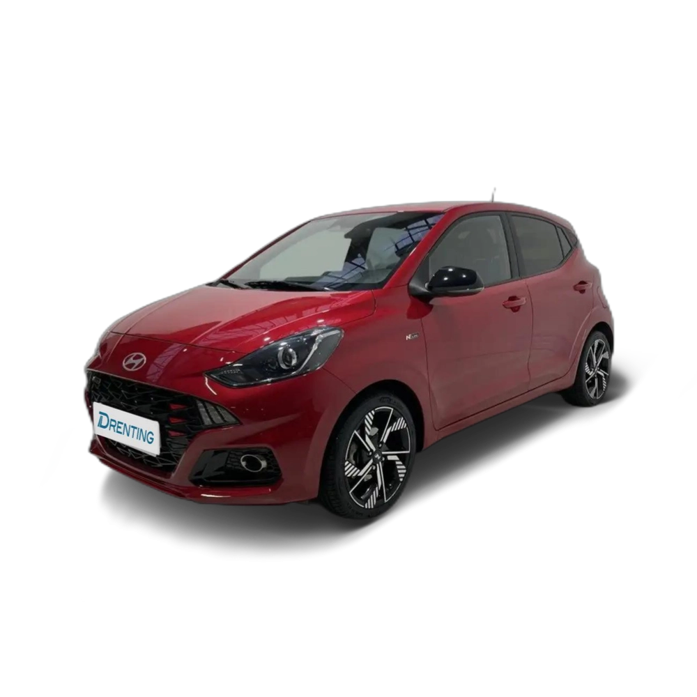 Renting Hyundai i10 1.2 MPI Nline 30 Aniversario Rojo
