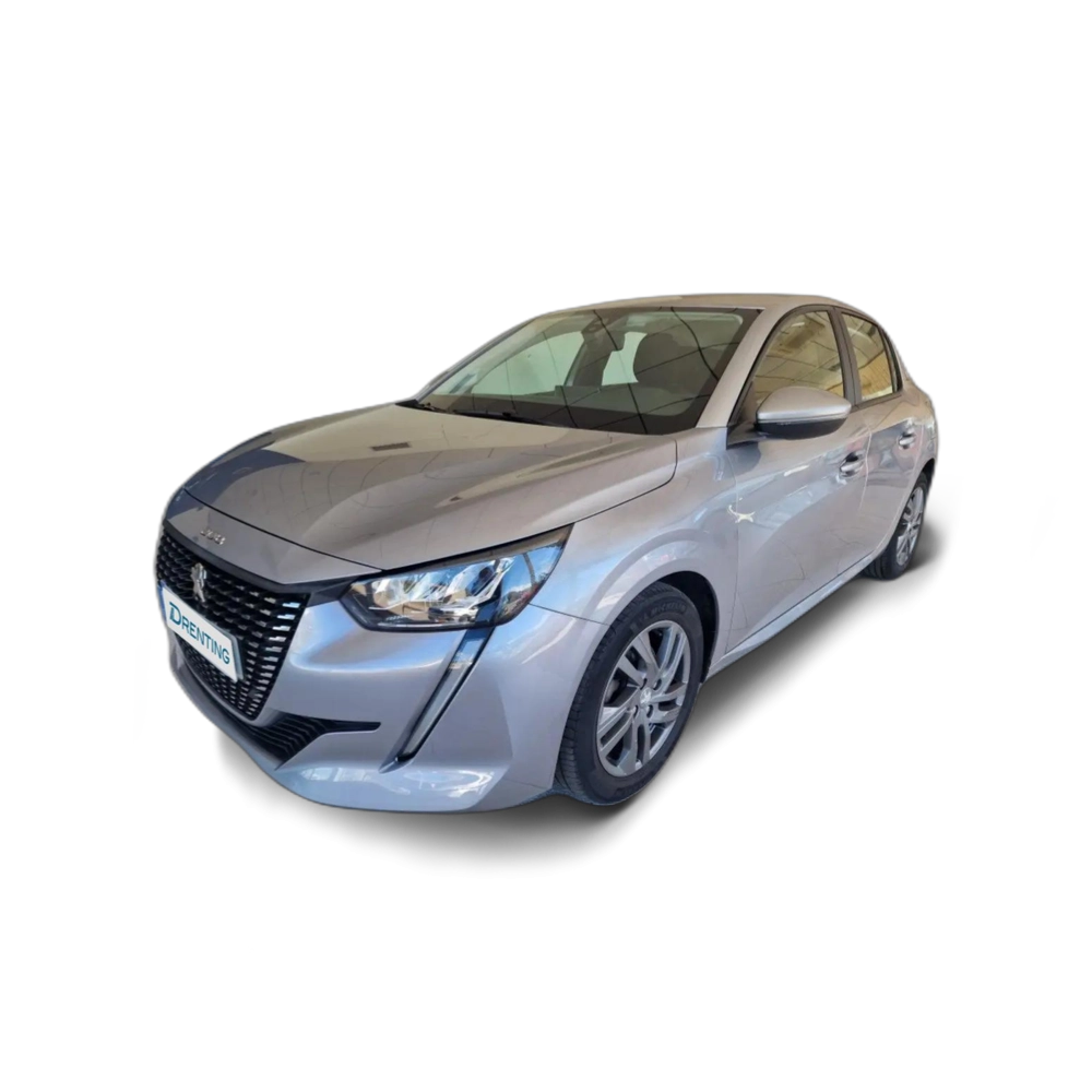 Renting Peugeot 208 1.2 Puretech S&amp;S Active Pack 100 Gris 1