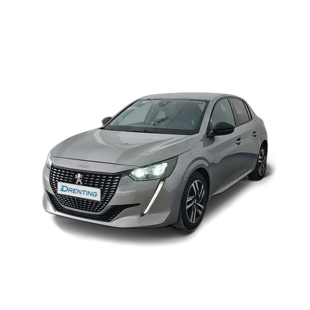 Renting Peugeot 208 1.2 Puretech S&amp;S Allure 100 Gris 1