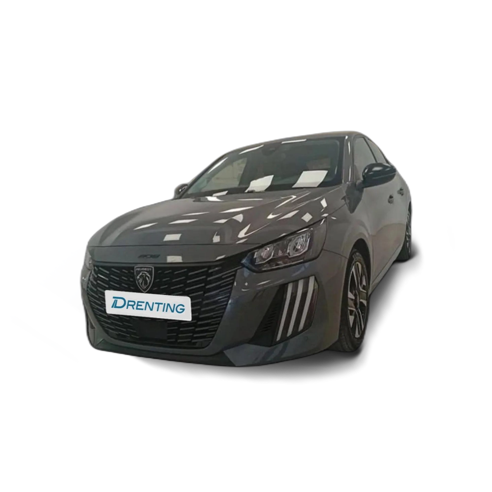 Renting Peugeot 208 1.2 Puretech S&amp;S Allure 100 Gris 2