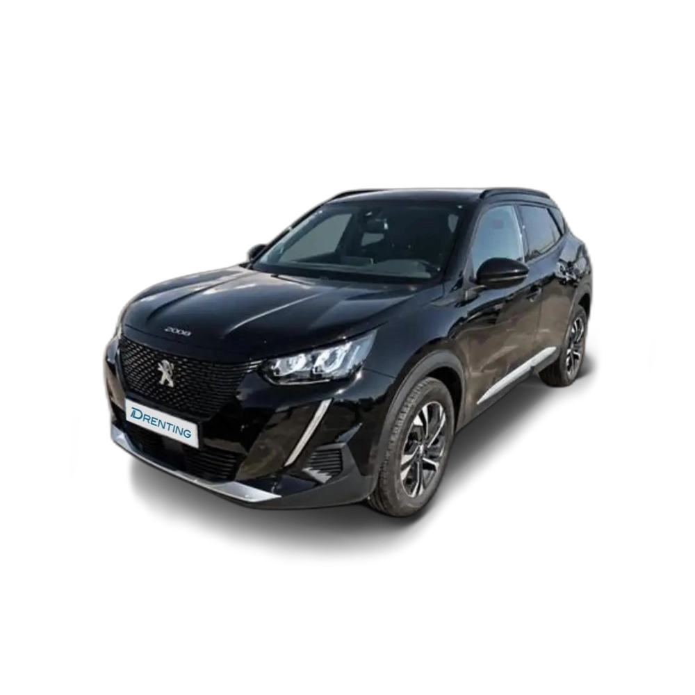 Renting Peugeot 2008 1.2 PureTech S&amp;S Allure 100 Negro 1 1