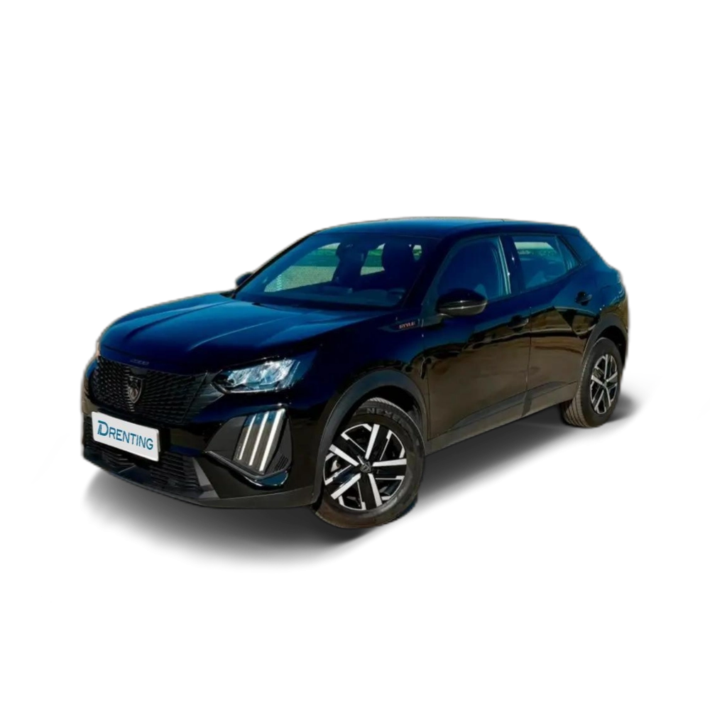 Renting Peugeot 2008 1.2 PureTech S&amp;S Allure 100 Negro 4
