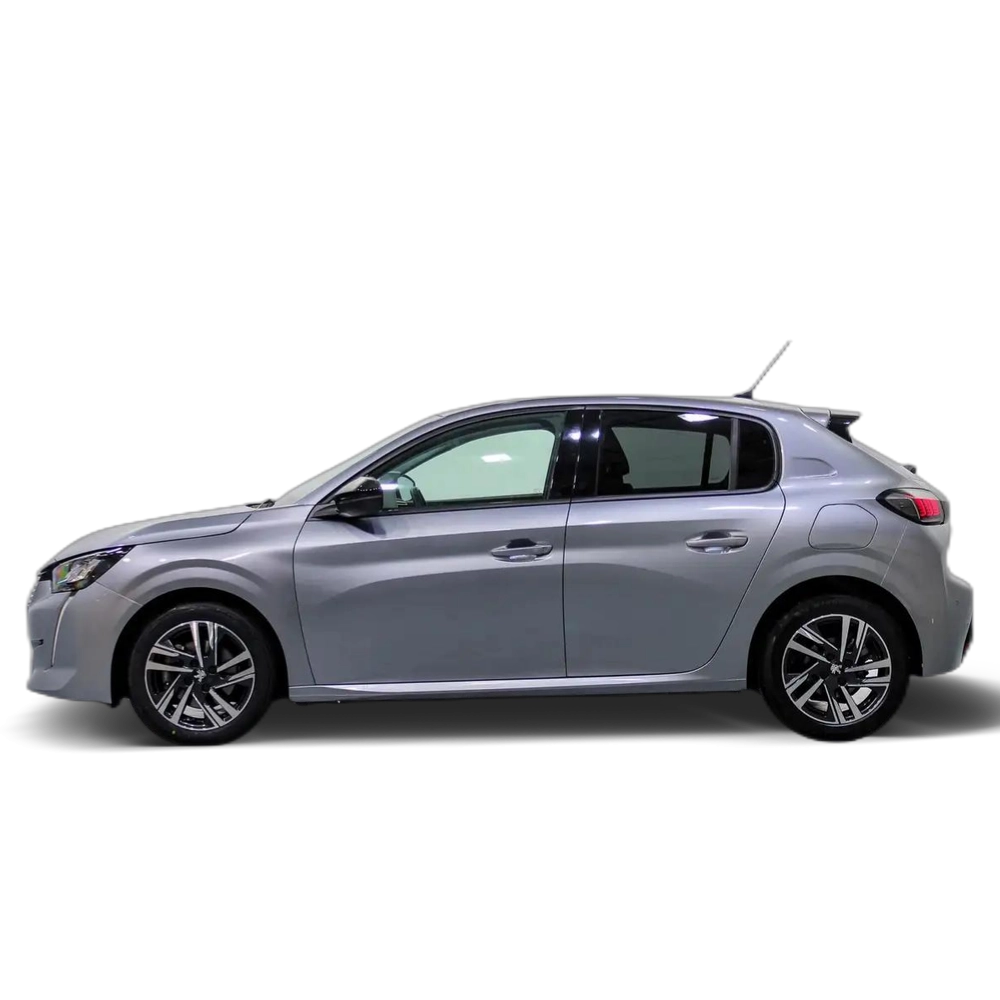 Renting Peugeot 208 1.2 Puretech S&amp;S Allure 100 Plateado 2