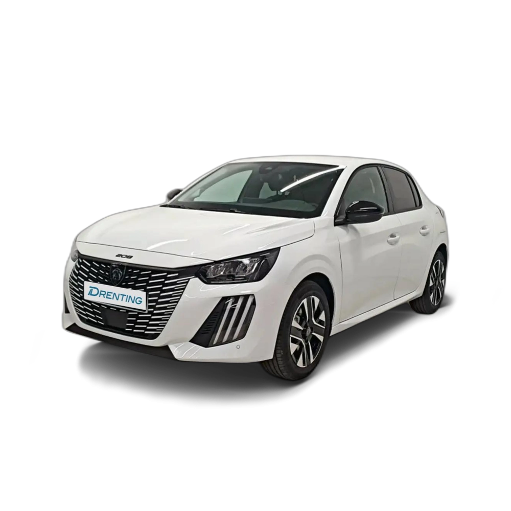 Renting Peugeot 208 1.2 Puretech S&amp;S Allure 100 Blanco 1