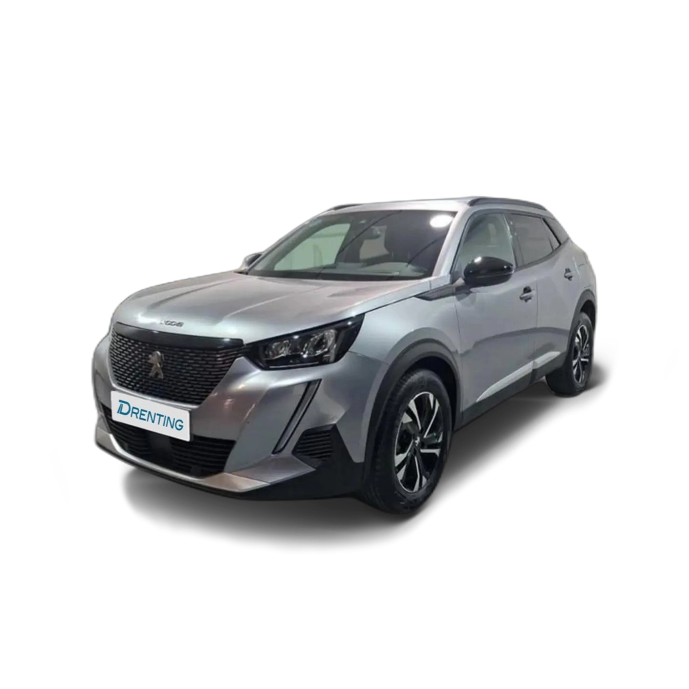 Renting Peugeot 2008 1.2 PureTech S&amp;S Allure 100 Rojo 1 1