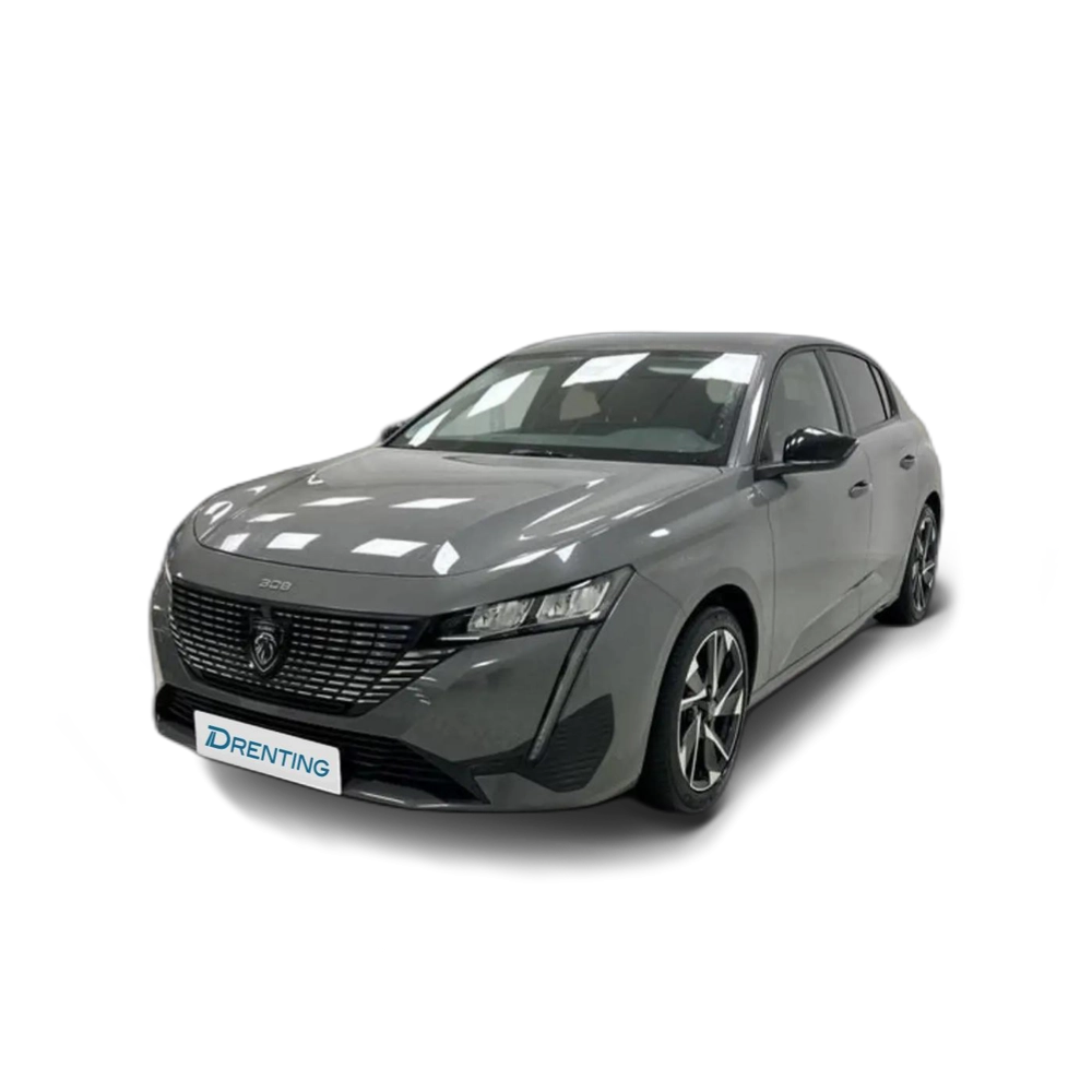 Renting Peugeot 308 1.2 PureTech S&amp;S Allure 130 Gris