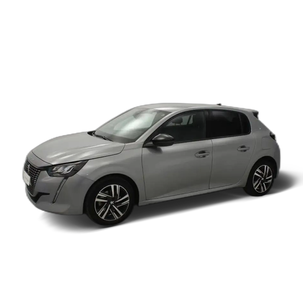 Renting Peugeot 208 1.2 Puretech S&amp;S Allure Pack EAT8 100 Gris 1