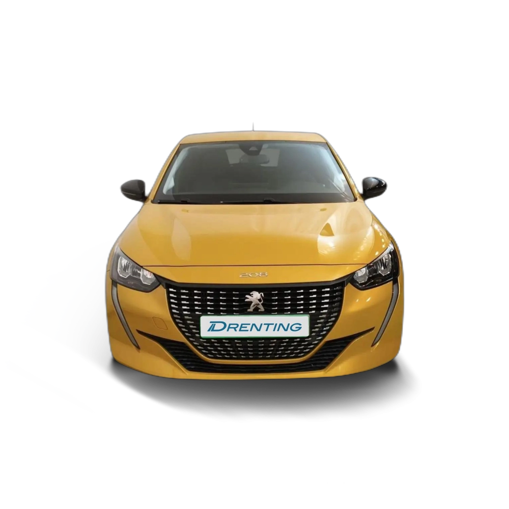 Renting Peugeot 208 1.2 Puretech S&amp;S Allure Pack EAT8 100 Amarillo