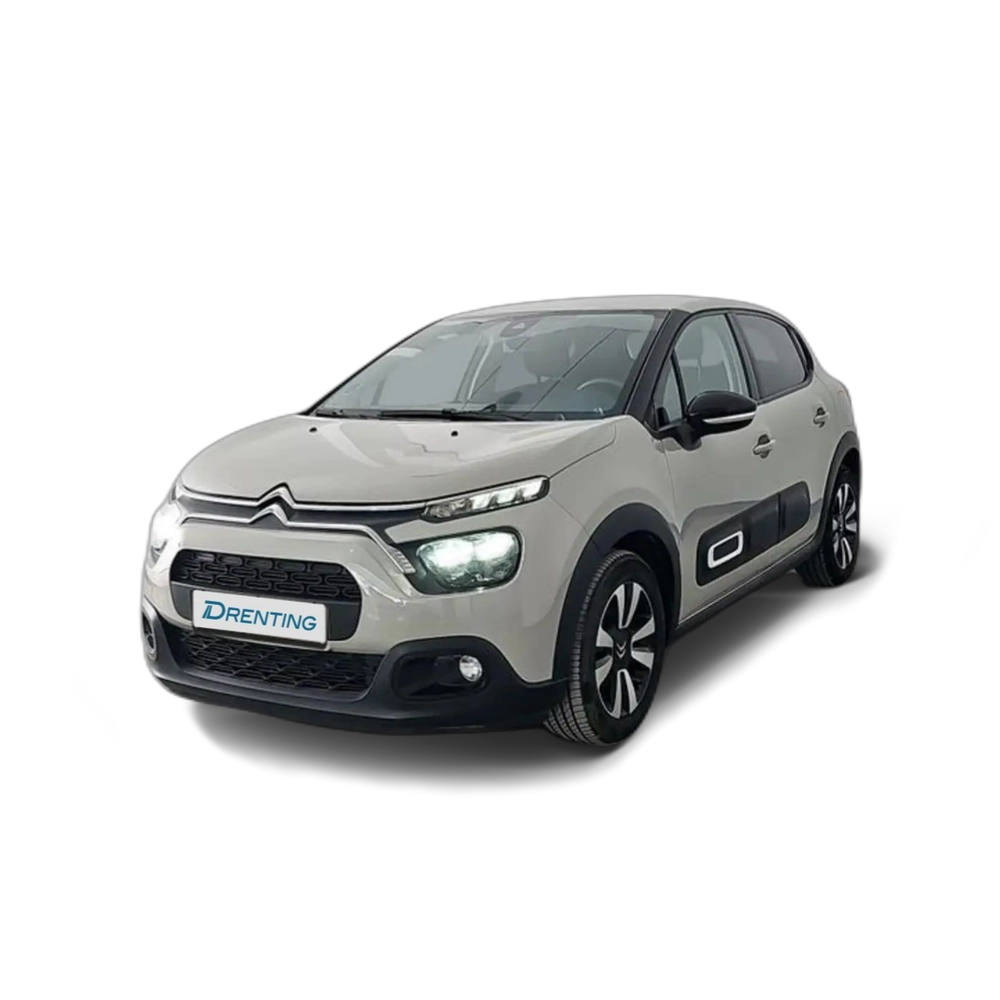 Renting Citroen C3 1.2 PureTech S&amp;S Plus 83 Negro 1