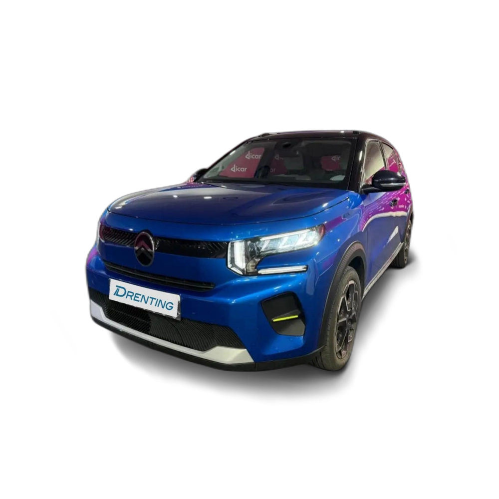 Renting Citroen C3 1.2 Turbo S&amp;S Plus 100 Azul