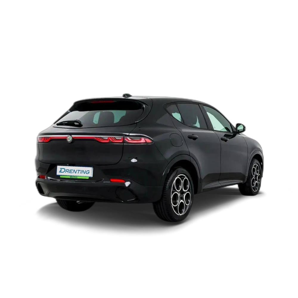 Renting Alfa Romeo Tonale 1.3 gas Multi-air PHEV Sprint Q4 Negro