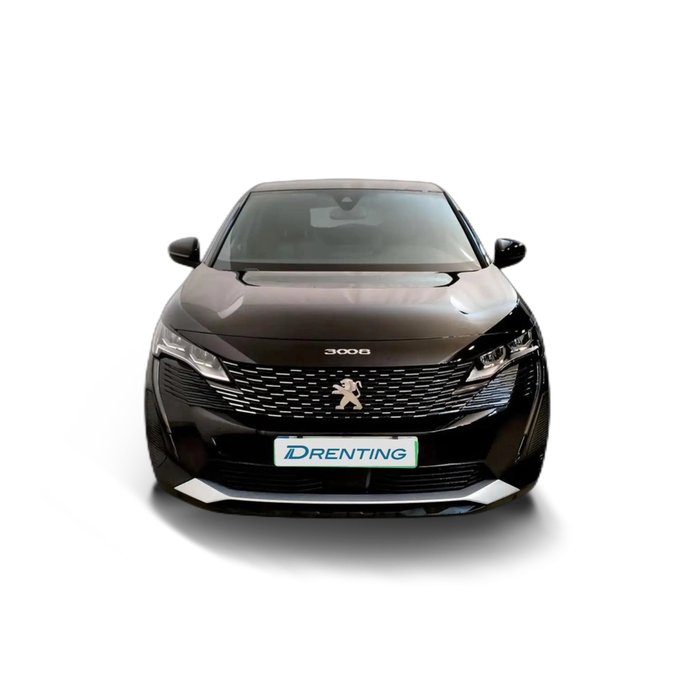 Renting Peugeot 3008 1.5 BlueHDi 96kW S&amp;S Allure Pack EAT8 Negro