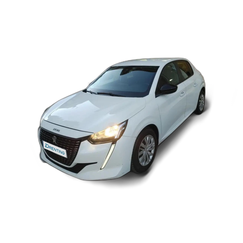 Renting Peugeot 208 1.5 BlueHDi S&amp;S Active 100 Blanco 3