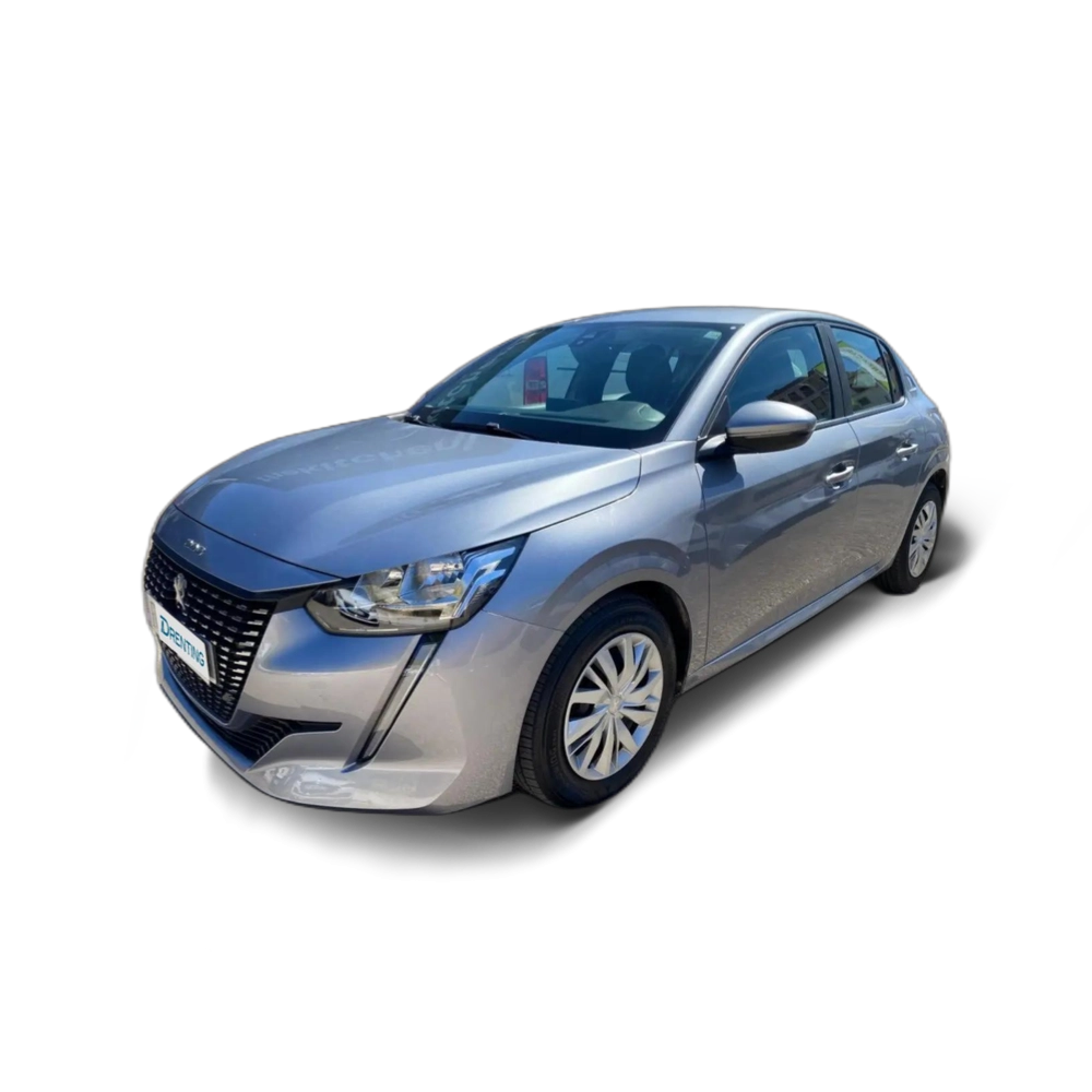 Renting Peugeot 208 1.5 BlueHDi S&amp;S Active 100 Plateado