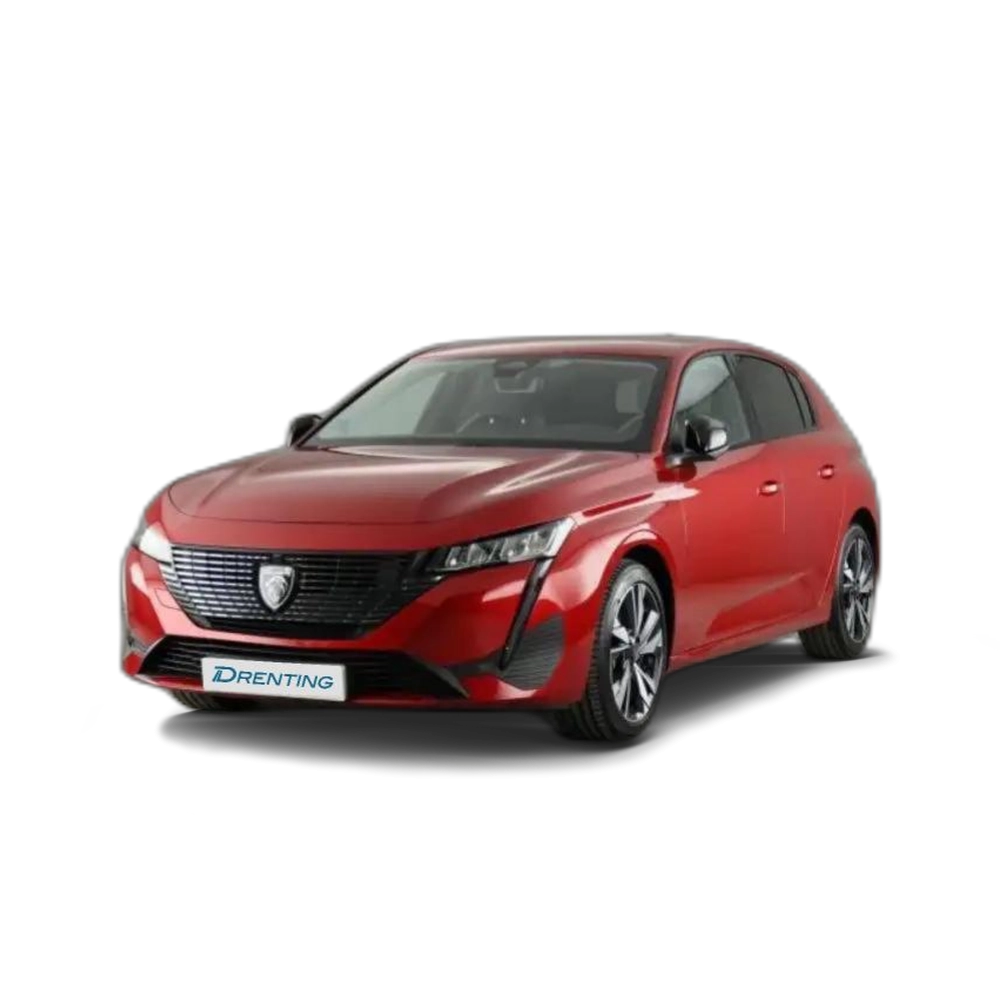 Renting Peugeot 308 1.5 BlueHDi S&amp;S Allure Pack EAT8 130 Rojo