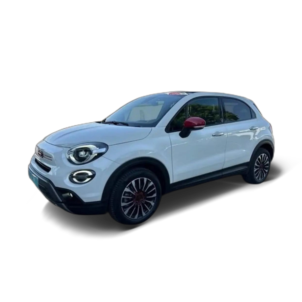Renting Fiat 500X 1.5 Hybrid 97kW (130cv)DCT Dolcevita Red Blanco