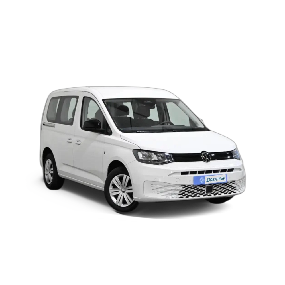 Renting Volkswagen Caddy 1.5 TSI Hybrid Origin DSG Blanco