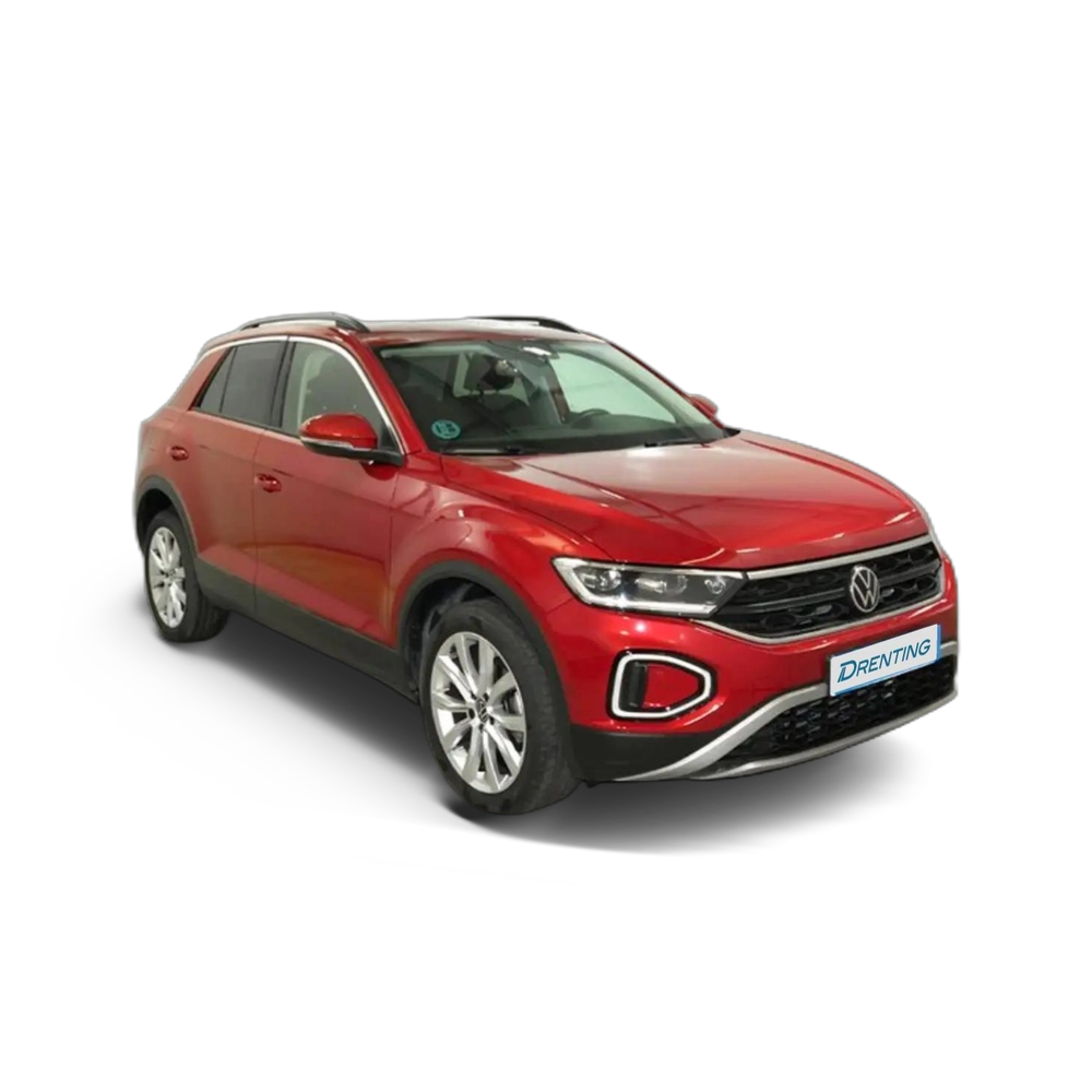 Renting Volkswagen T-Roc 1.5 TSI Life DSG7 110KW Burdeos