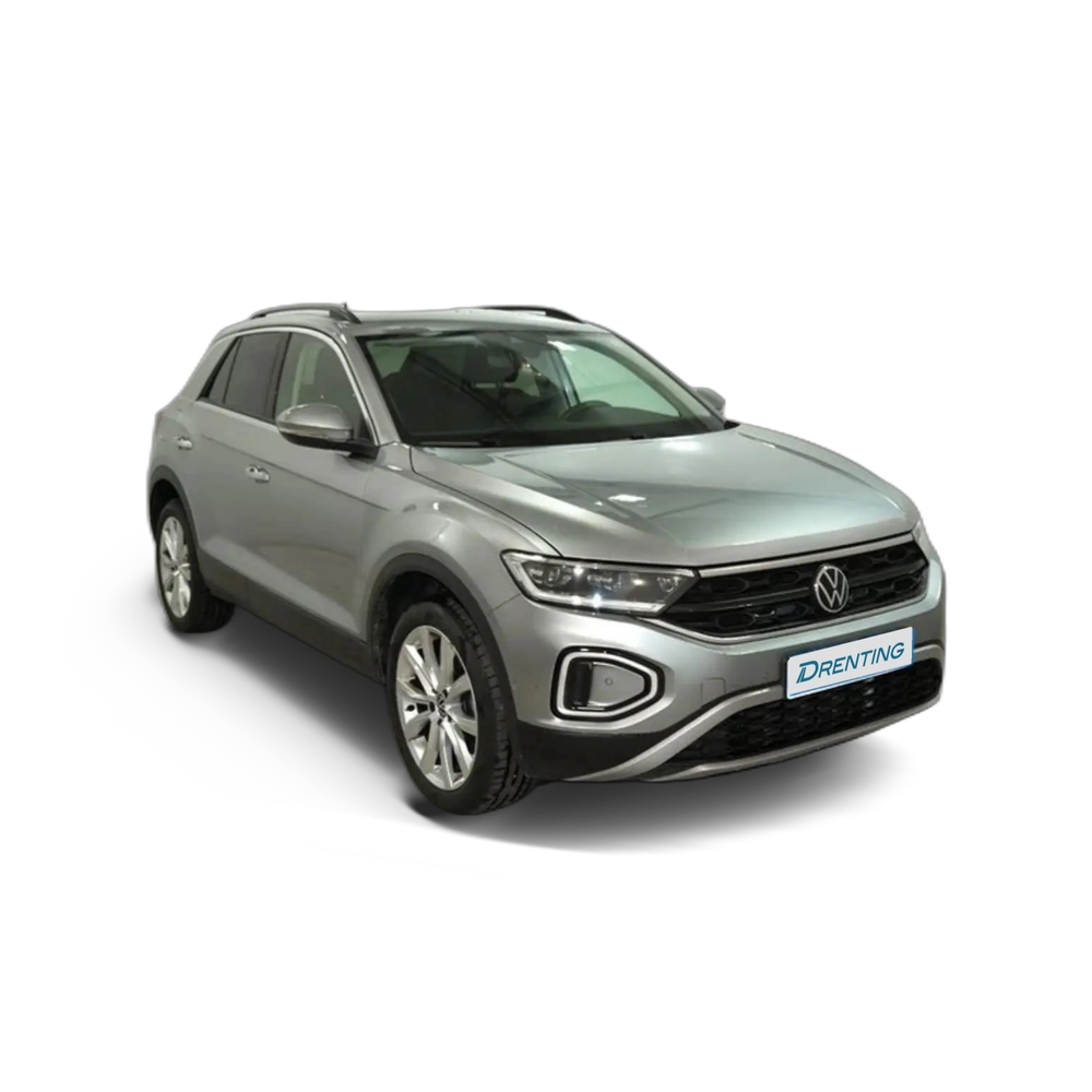 Renting Volkswagen T-Roc 1.5 TSI Life DSG7 110KW Gris 1