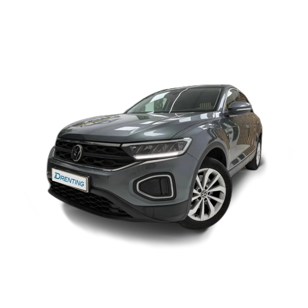 Renting Volkswagen T-Roc 1.5 TSI Life DSG7 110KW Gris 2