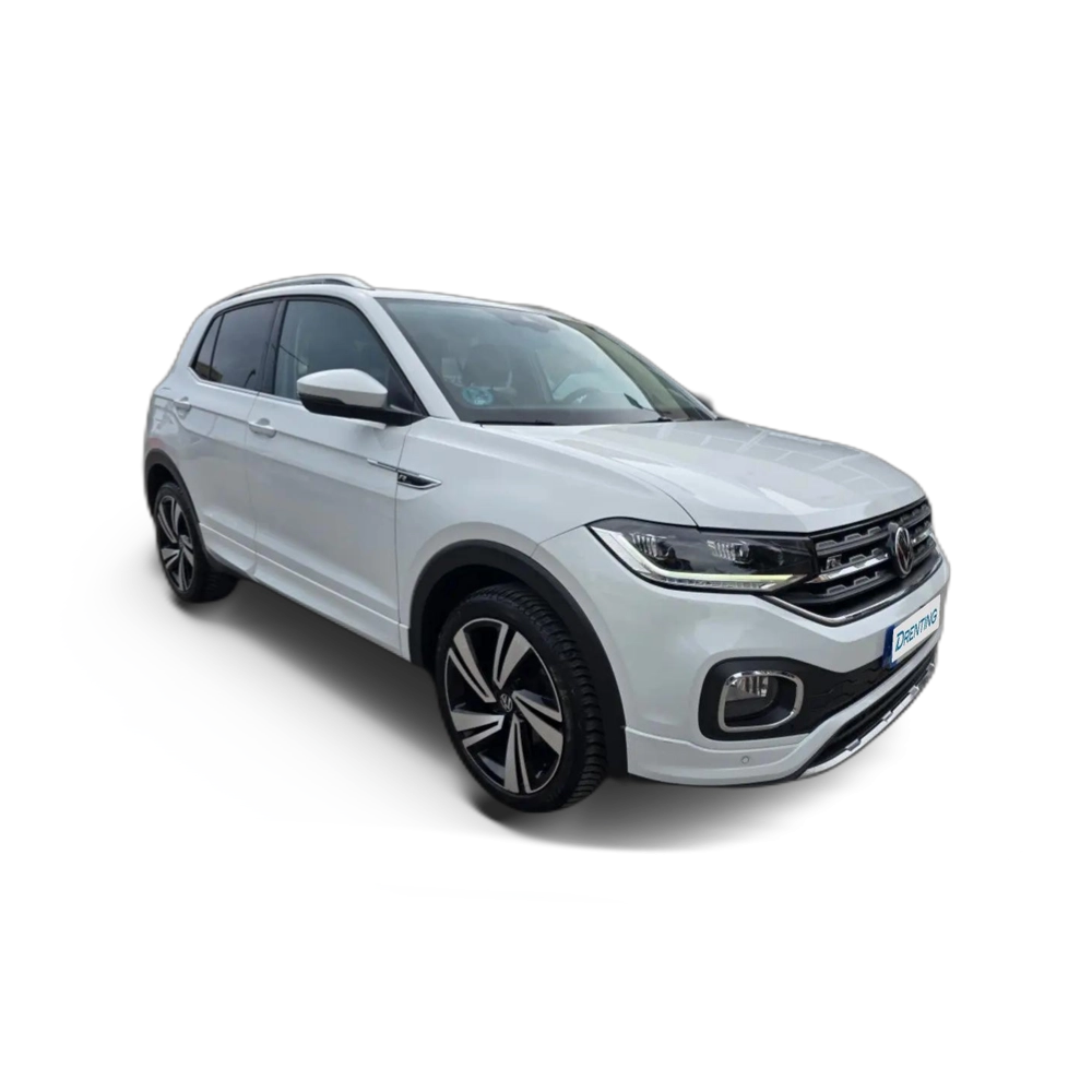 Renting Volkswagen T-Cross 1.5 TSI Sport DSG7 110kW Blanco