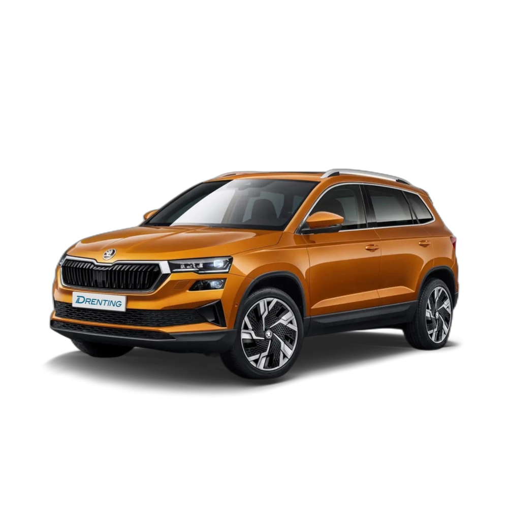 Renting Skoda Karoq 1.5 TSI Sportline ACT DSG 110KW Blanco