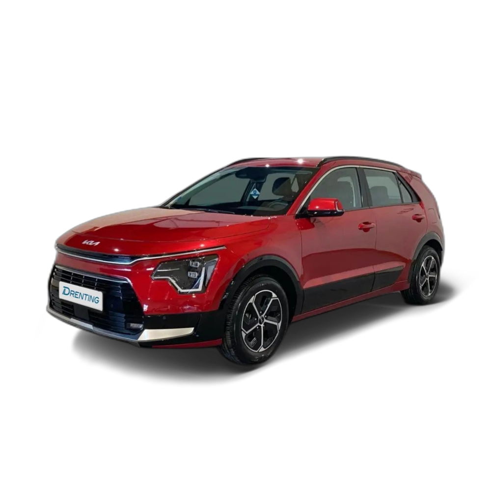 Renting Kia Niro 1.6 GDi HEV 95kW (129CV) Drive Rojo 1