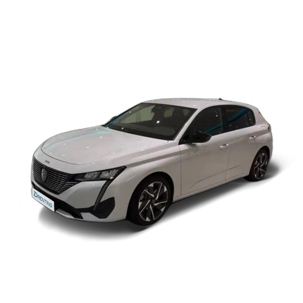 Renting Peugeot 308 1.6 Hybrid Allure EAT8 180 Blanco