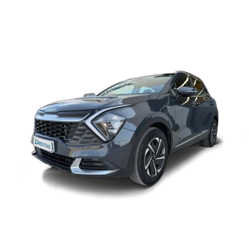 Renting Kia Sportage 1.6 T-GDi HEV Drive Gris 1