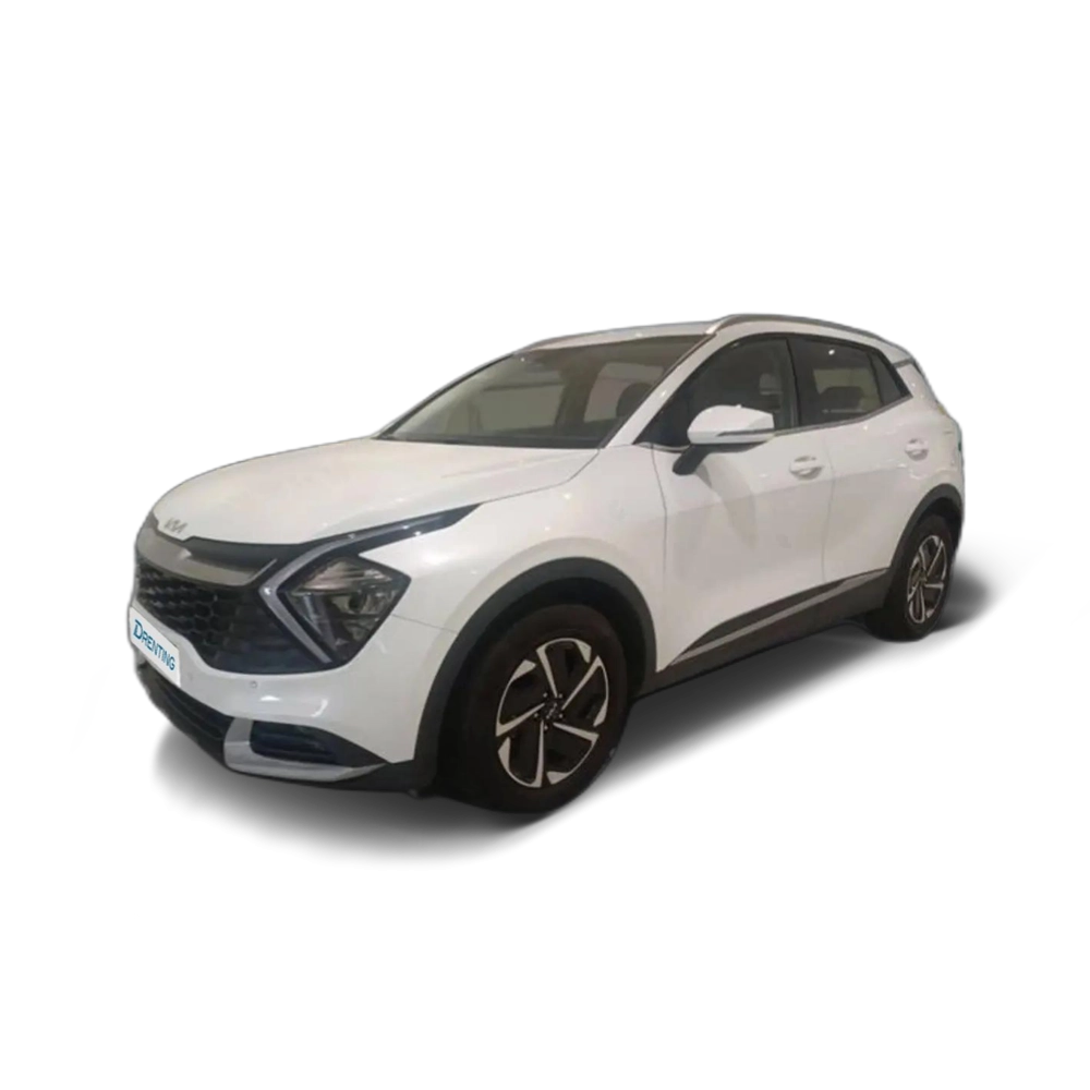 Renting Kia Sportage 1.6 T-GDi HEV Drive 239 Blanco