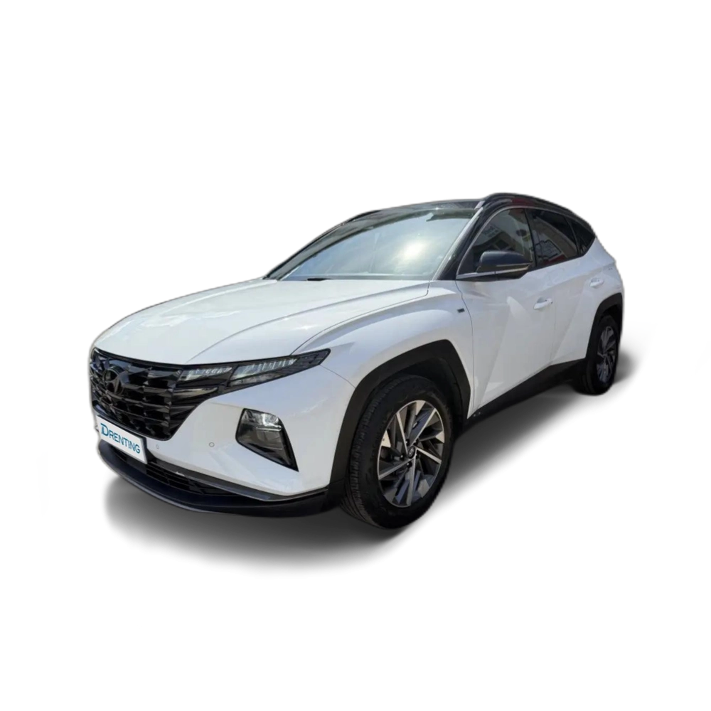 Renting Hyundai TUCSON 1.6 TGDI 48V Tecno 2C 4x2 DT Blanco 1