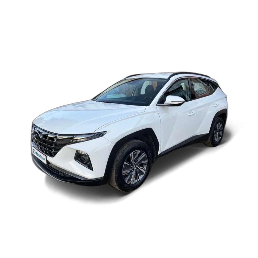 Renting Hyundai TUCSON 1.6 TGDI HEV Maxx Safe AT Blanco