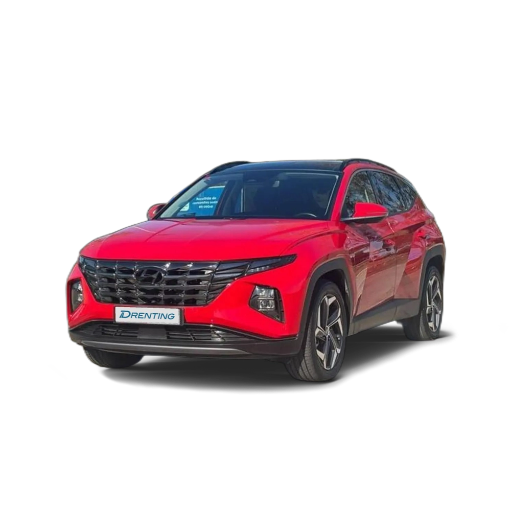 Renting Hyundai TUCSON 1.6 TGDI HEV Tecno Sky AT Rojo