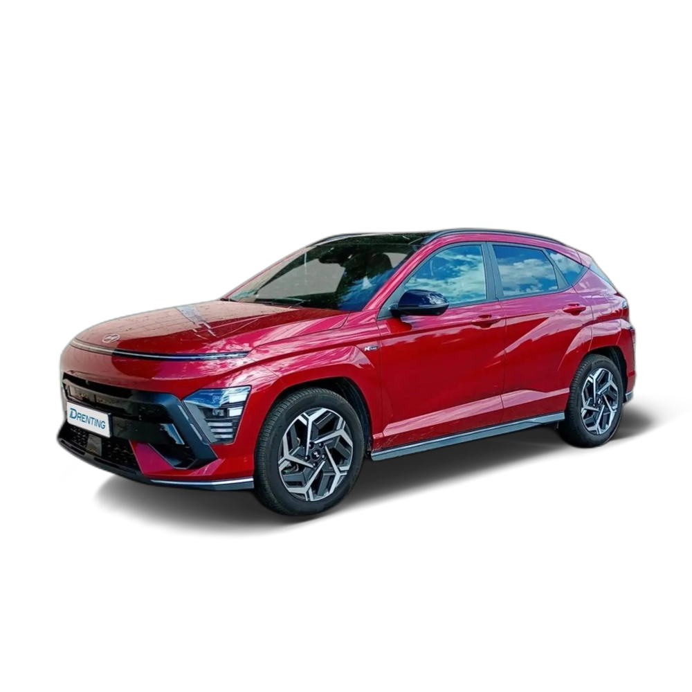 Renting Hyundai KONA 1.6 TGDI Nline Style 4x4 DT Rojo