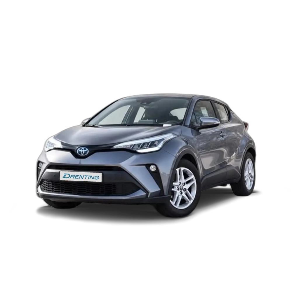 Renting Toyota C-HR 1.8 hybrid CENTER CVT 122 CV Gris