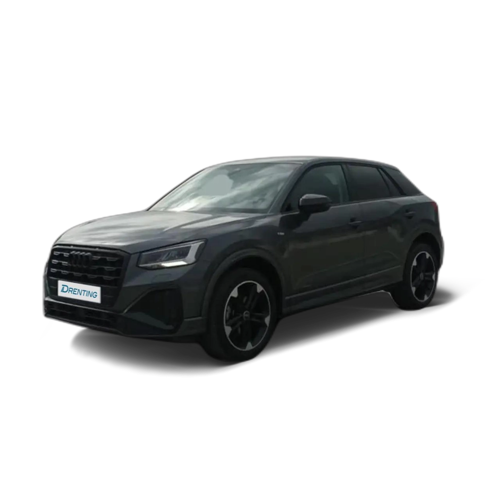 Renting Audi Q2 2.0 30 TDI BLACK LINE 116 5P Gris