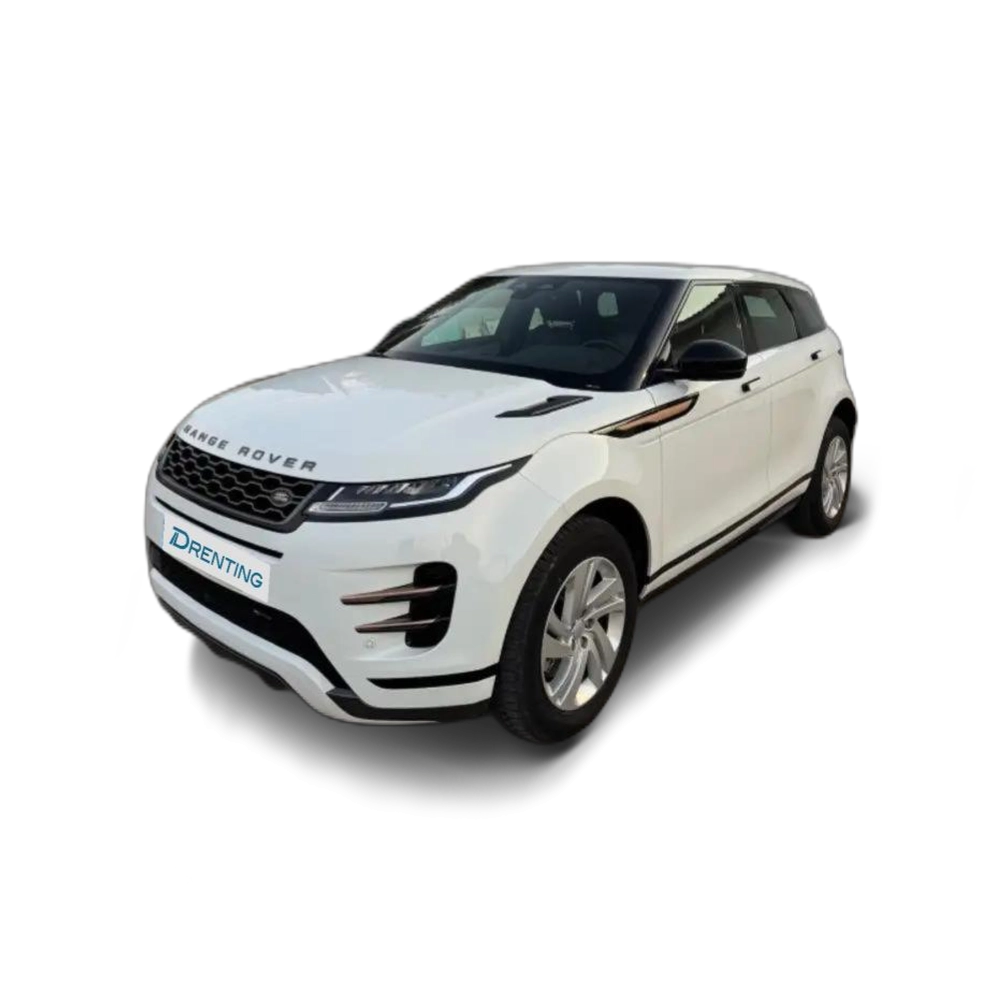 Renting Land Rover Range Rover Evoque 2.0D I4 MHEV R-Dynamic S AWD Aut. 163 Blanco