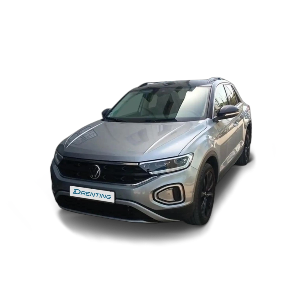 Renting Volkswagen T-Roc 2.0TDI Dark DSG7 110KW Gris 2