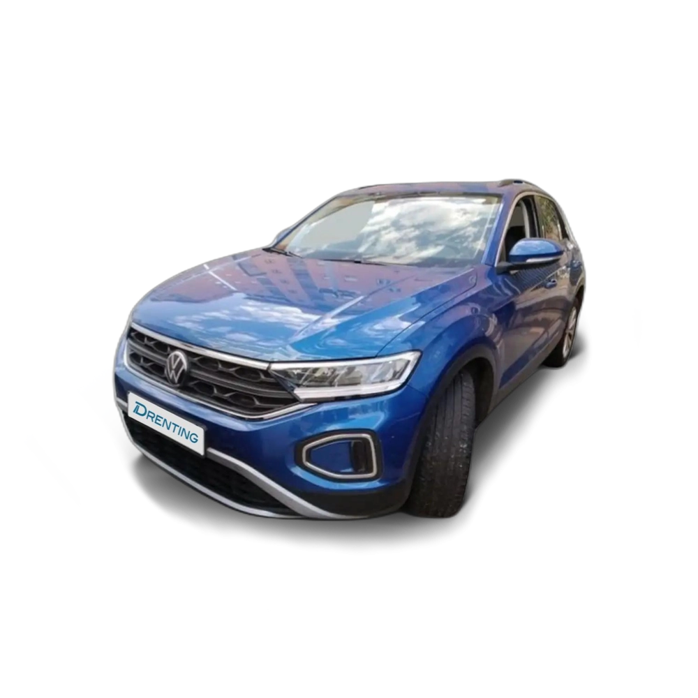 Renting Volkswagen T-Roc 2.0TDI Life DSG7 110KW Azul