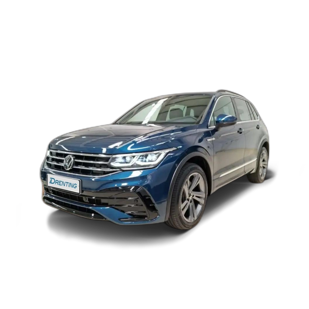 Renting Volkswagen Tiguan 2.0TDI R-Line 4Motion DSG 147kW Azul