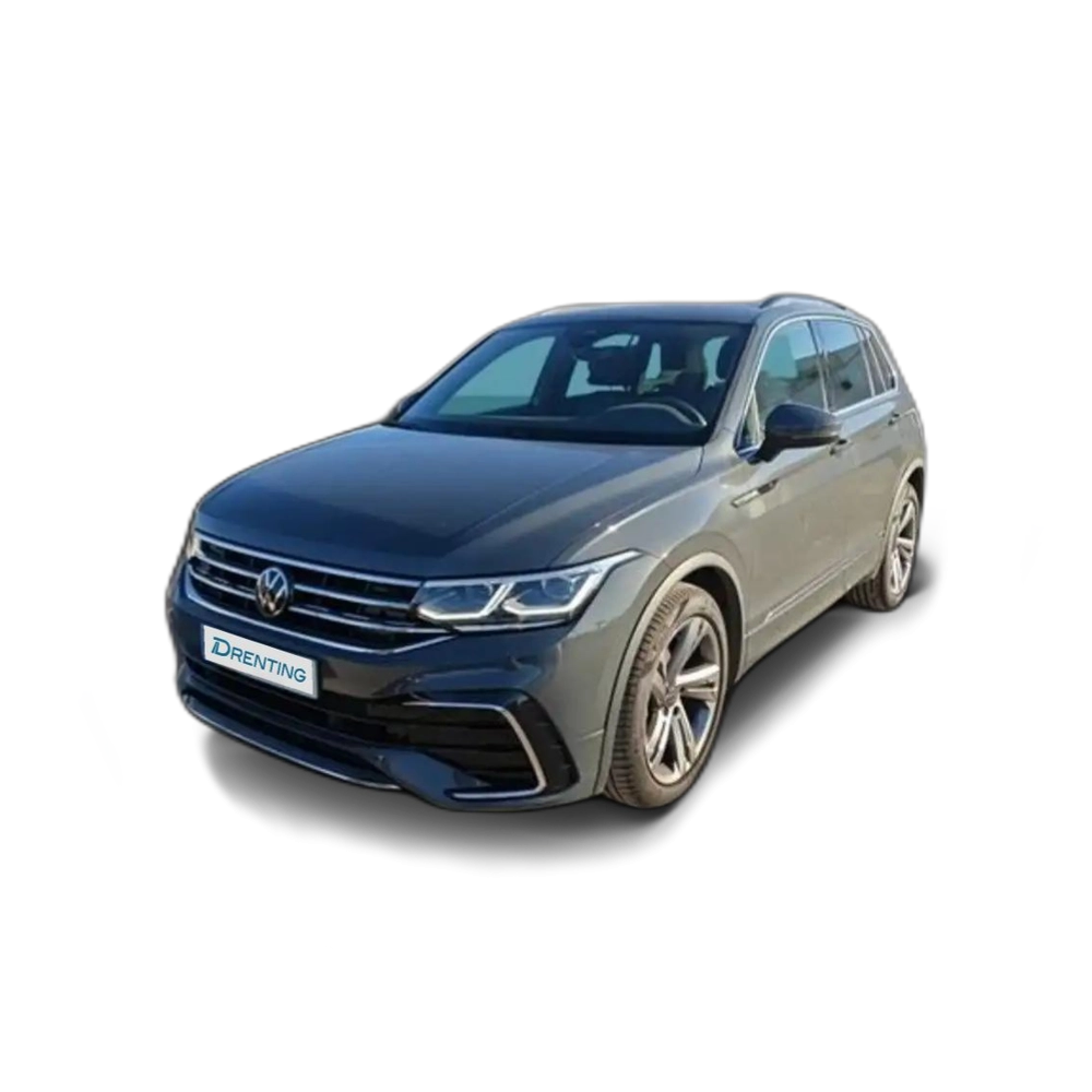 Renting Volkswagen Tiguan 2.0TDI R-Line DSG 110kW Gris 2 1