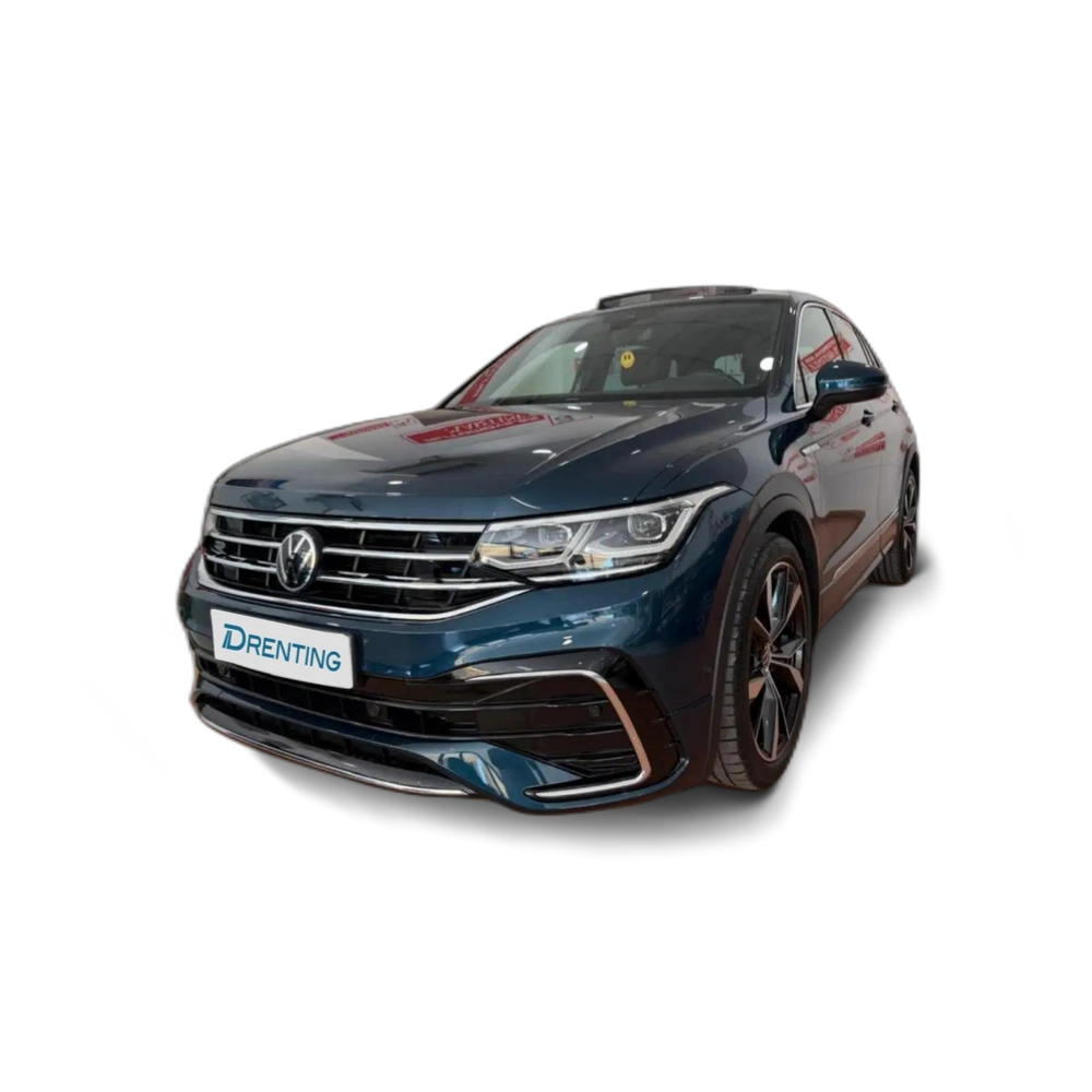Renting Volkswagen Tiguan 2.0TDI R-Line DSG 110kW Azul