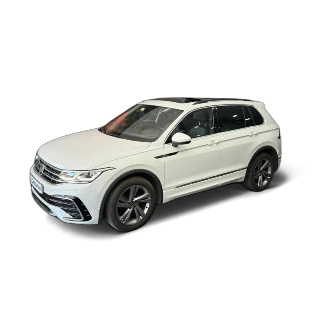 Renting Volkswagen Tiguan 2.0TDI R-Line DSG 110kW Blanco 1 1